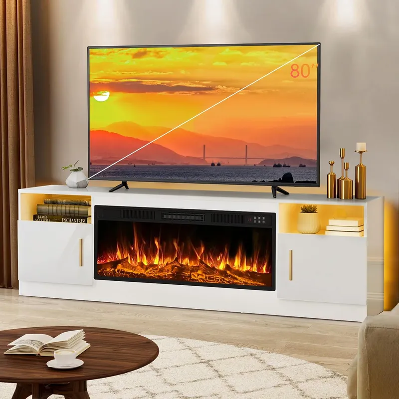 Lemberi Fireplace tv Stand